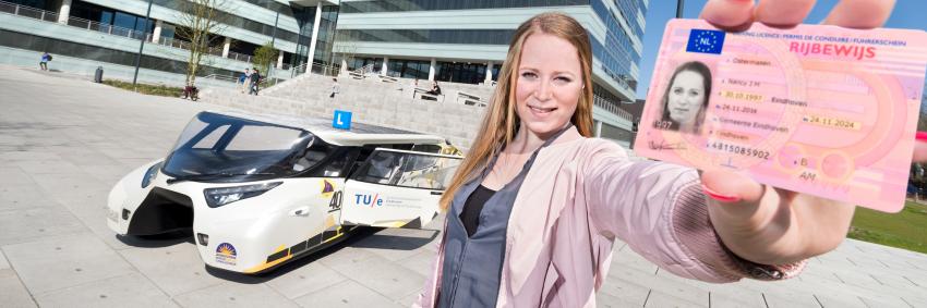 geslaagd voor rijbewijs