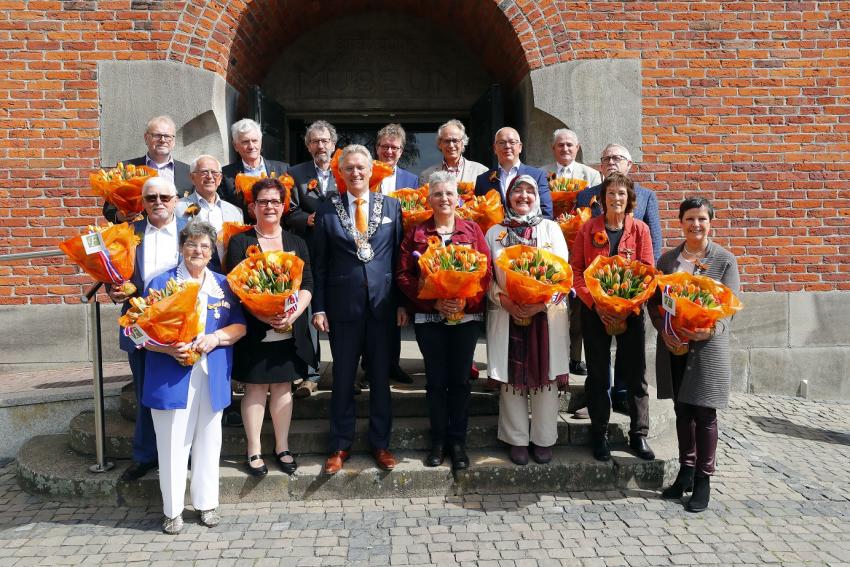 De gedecoreerden van de Lintjesregen 2018