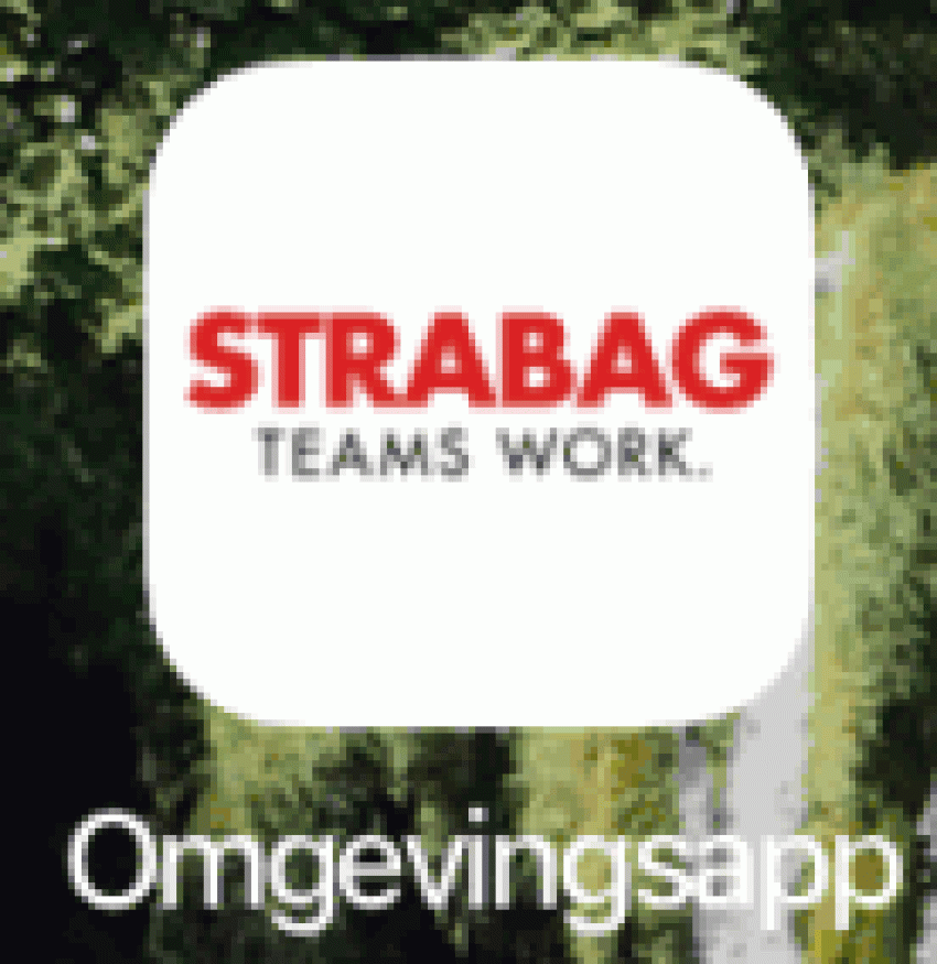 afbeelding van de strabag omgevingsapp