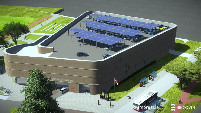 Impressie P+R Genneper Parken