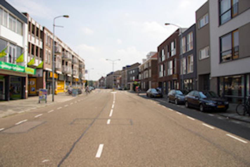 beeld van de huidige situatie op de Geldropseweg