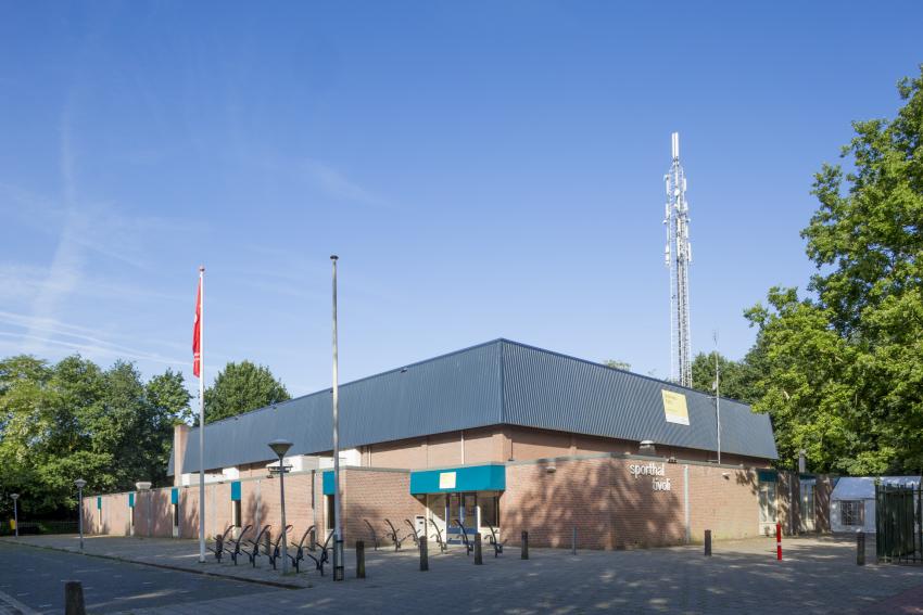 Vooraanzicht van het gebouw Tivoli