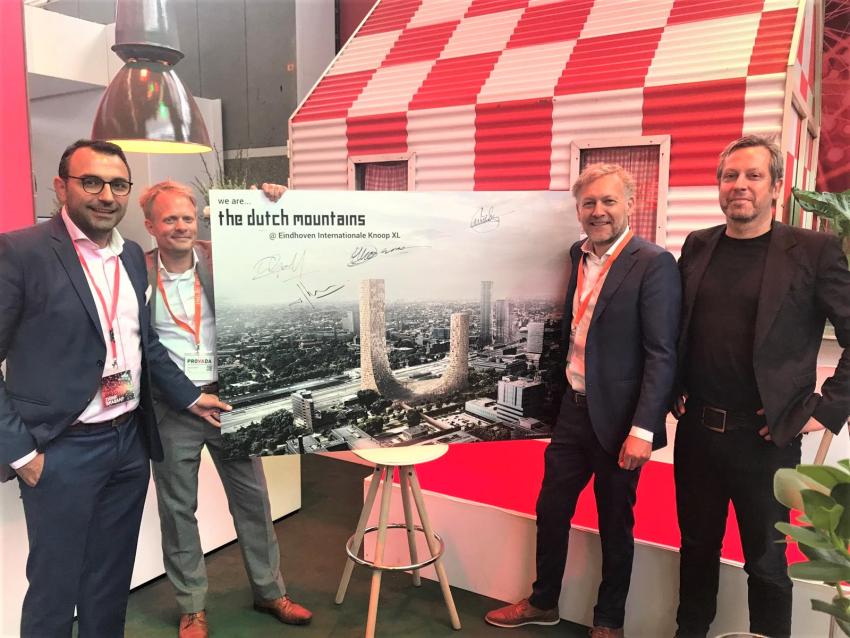 Ondertekening van de samenwerking voor The Dutch Mountains