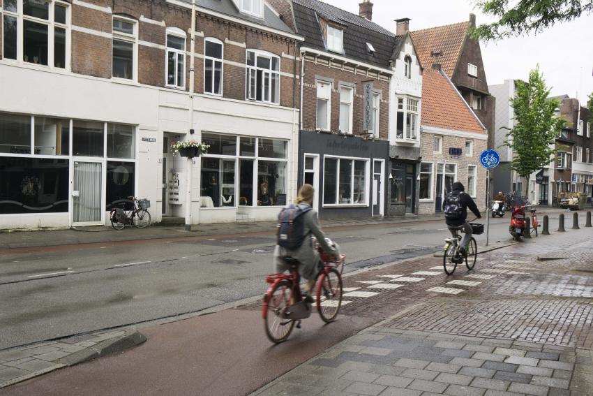 fietsers op de Grote Berg