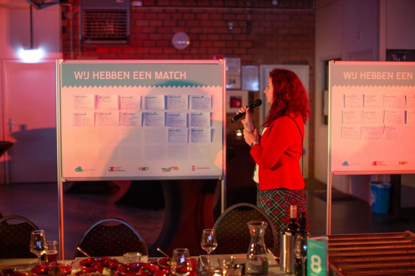 Wethouder Renate Richters bij het Maatschappelijk Ondernemer Diner 2019