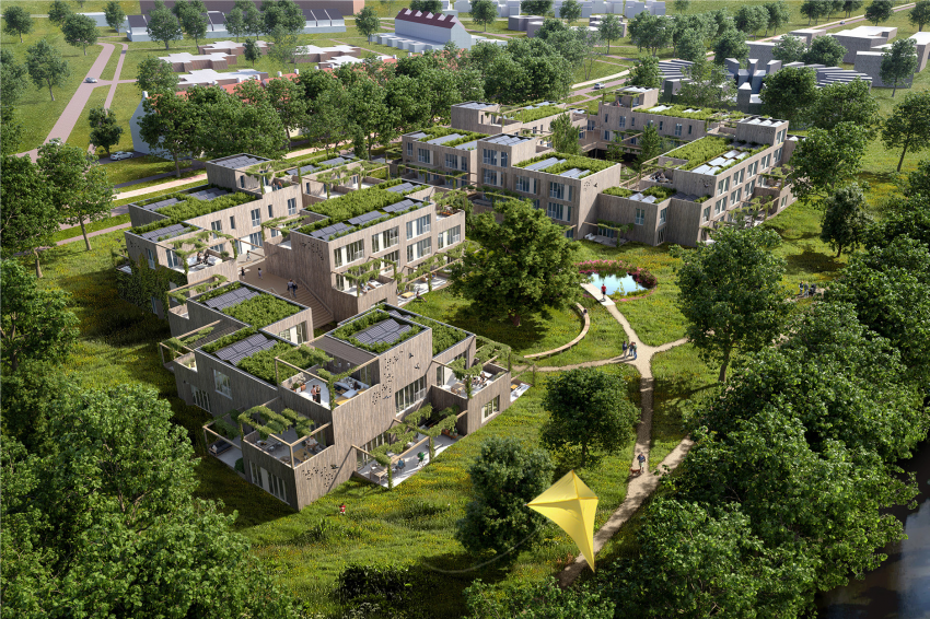 Impressie van nieuwbouwproject OAK