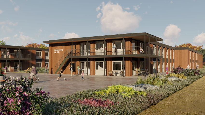 Tijdelijke gemeentelijke asielopvang Antoon Coolenlaan | Gemeente Eindhoven