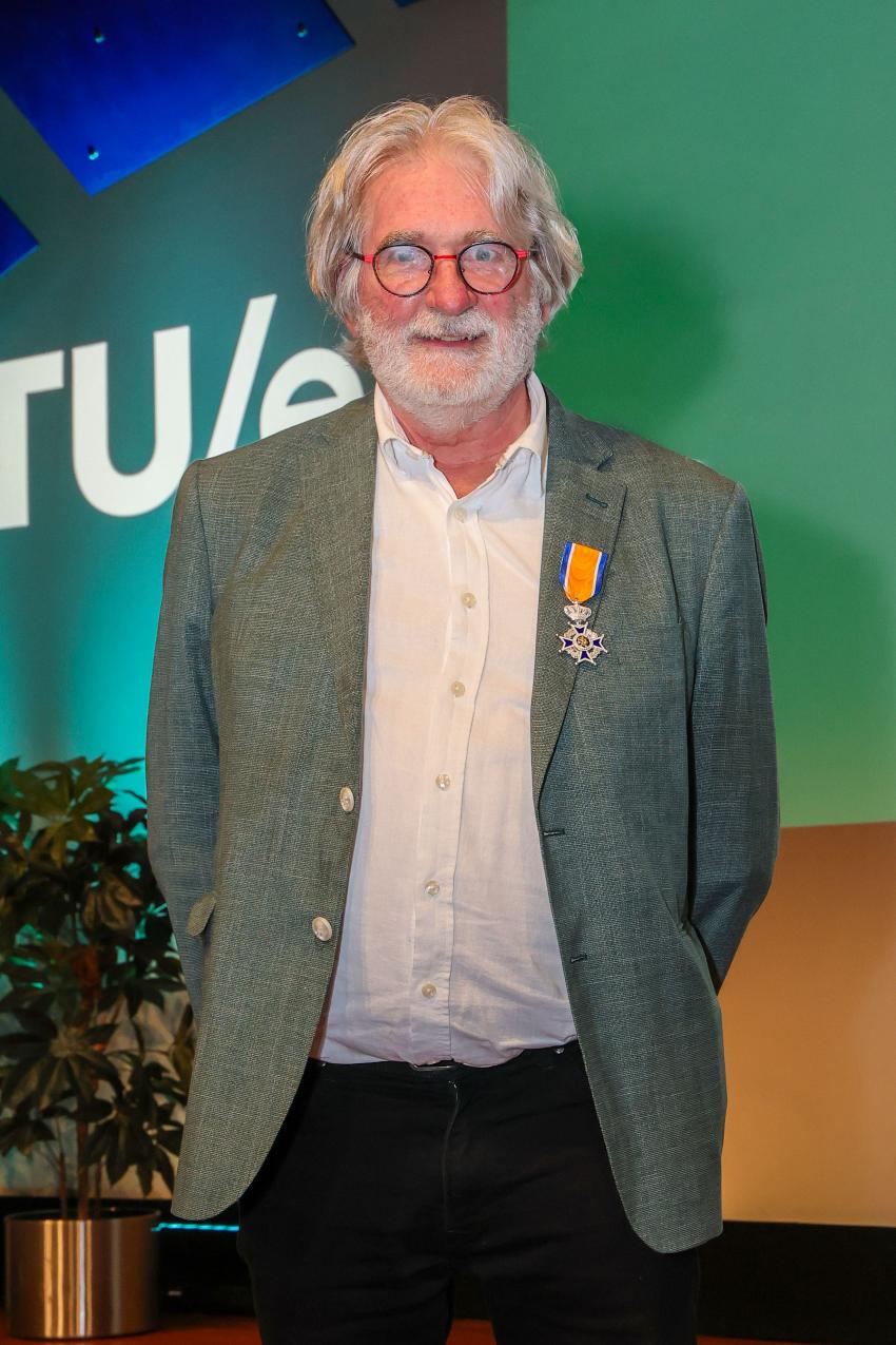 Frans van de Vosse met zijn onderscheiding