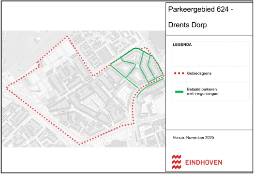 Parkeergebied 624 - Drents Dorp, klik voor een vergroting