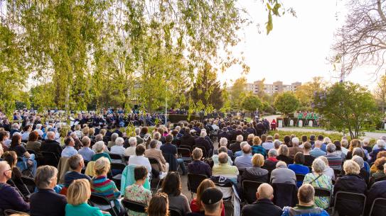 4 mei Dodenherdenking, klik voor een vergroting