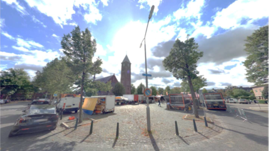 Op deze afbeelding staat het Sint Gerardusplein weergegeven, klik voor een vergroting