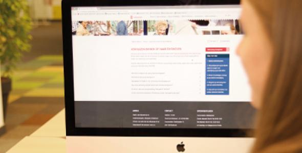 onderhoudswerkzaamheden aan de site