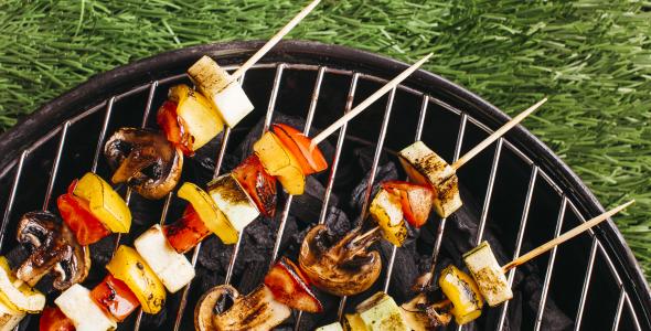 Deze afbeelding geeft een impressie van een bbq