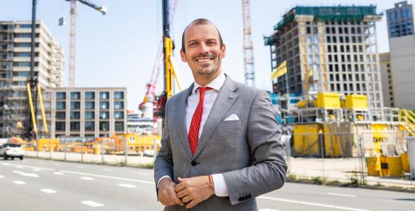 Wethouder Stijn Steenbakkers