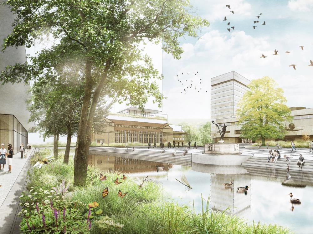 Visual masterplan Stadhuisplein Eindhoven