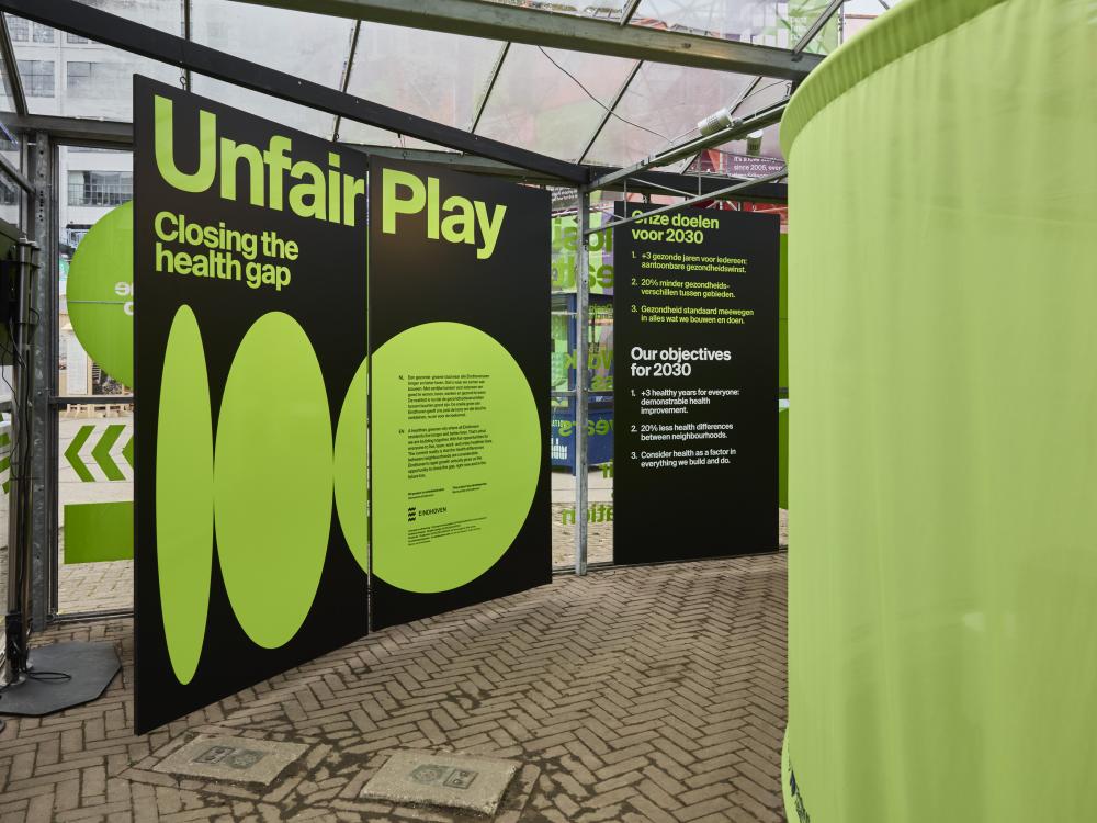 Expositie Unfair Play op de DDW