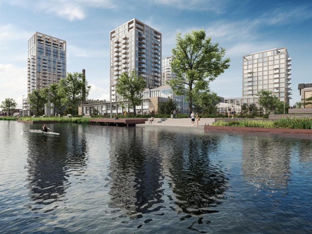 Deze afbeelding geeft het project De Caai weer